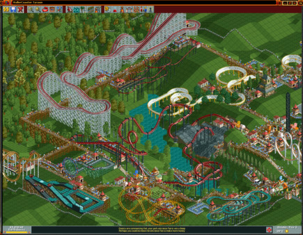 Игра RollerCoaster Tycoon: Deluxe, скриншот