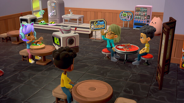 Игра Rolling Hills: Make Sushi, Make Friends, скриншот