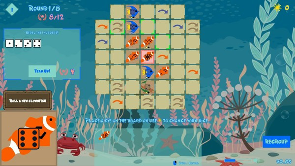 Игра Rolling in the Reef, скриншот