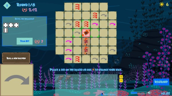 Игра Rolling in the Reef, скриншот