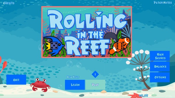 Игра Rolling in the Reef, скриншот