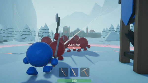 Игра Rolling Rumble, скриншот