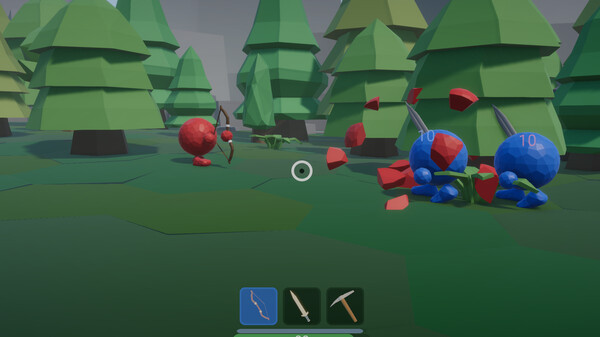 Игра Rolling Rumble, скриншот