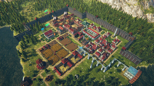 Игра Roman Triumph: Survival City Builder, скриншот