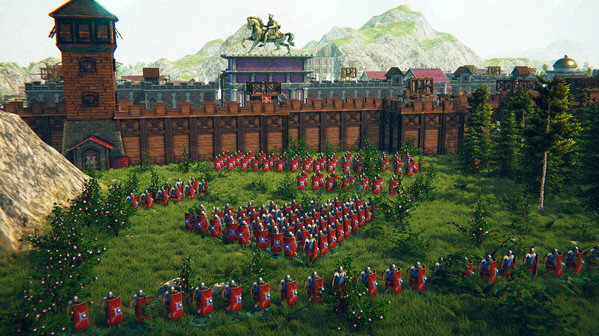 Игра Roman Triumph: Survival City Builder, скриншот
