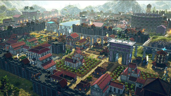 Игра Roman Triumph: Survival City Builder, скриншот