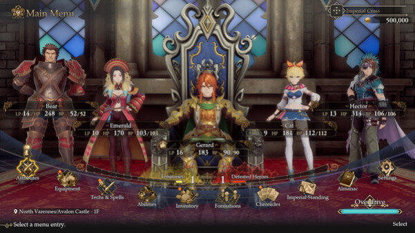 Игра Romancing SaGa 2: Revenge of the Seven, скриншот