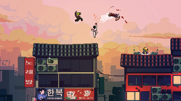 Игра Roof Rage, скриншот