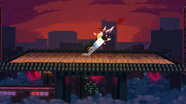 Игра Roof Rage, скриншот