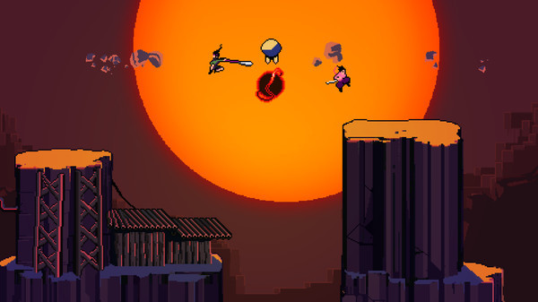 Игра Roof Rage, скриншот