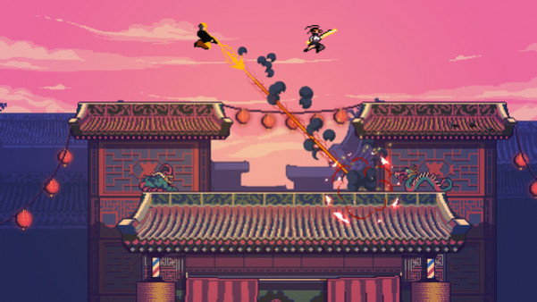 Игра Roof Rage, скриншот