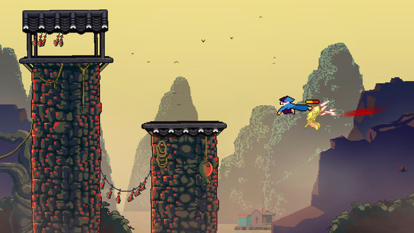 Игра Roof Rage, скриншот