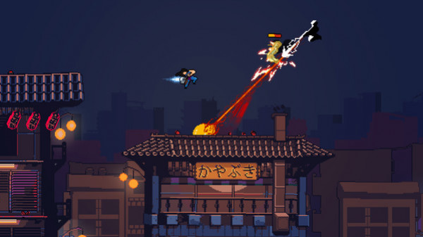 Игра Roof Rage, скриншот