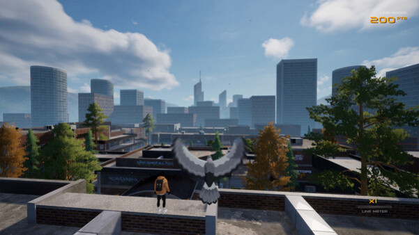 Игра Rooftops & Alleys: The Parkour Game, скриншот