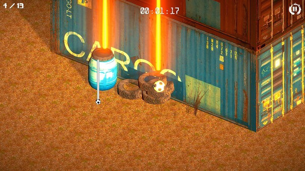 Игра ROOM FOOTBALL - Abandoned Factory, скриншот