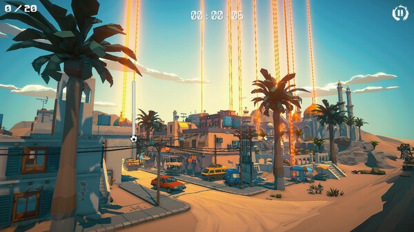 Игра ROOM FOOTBALL - Sand Storm, скриншот