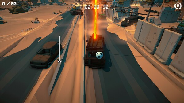 Игра ROOM FOOTBALL - Sand Storm, скриншот