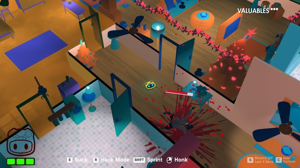 Игра Roombo: First Blood, скриншот