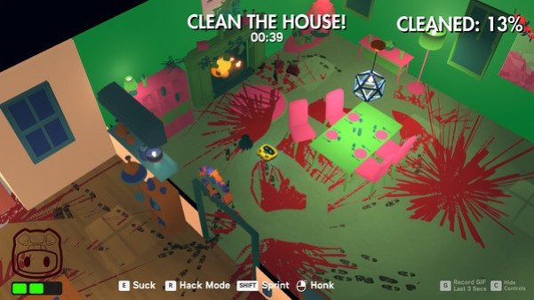 Игра Roombo: First Blood, скриншот