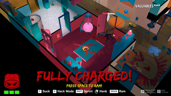 Игра Roombo: First Blood, скриншот