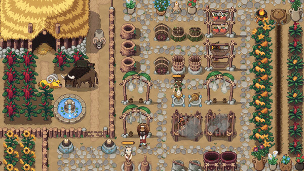 Игра Roots of Pacha, скриншот