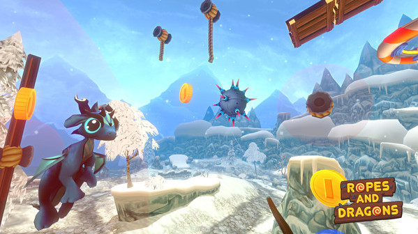Игра Ropes And Dragons VR, скриншот