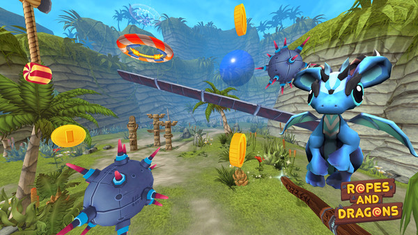 Игра Ropes And Dragons VR, скриншот