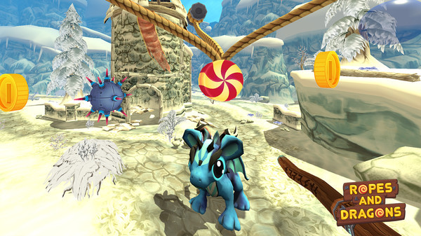 Игра Ropes And Dragons VR, скриншот