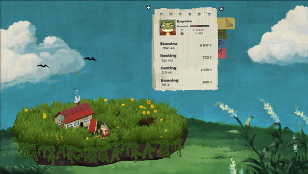 Игра Ropuka's Idle Island, скриншот