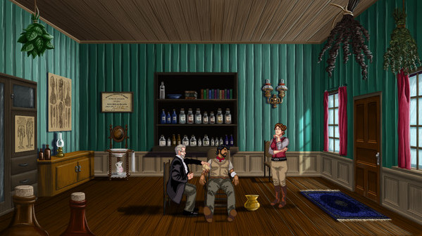 Игра Rosewater, скриншот