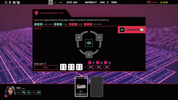 Игра Rough Justice: '84, скриншот