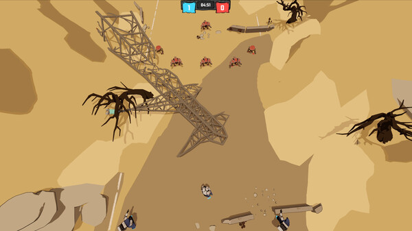 Игра Rough Rivals, скриншот