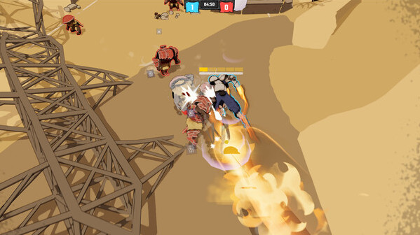 Игра Rough Rivals, скриншот