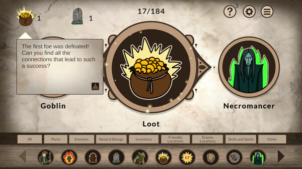 Игра RPG Alchemy, скриншот