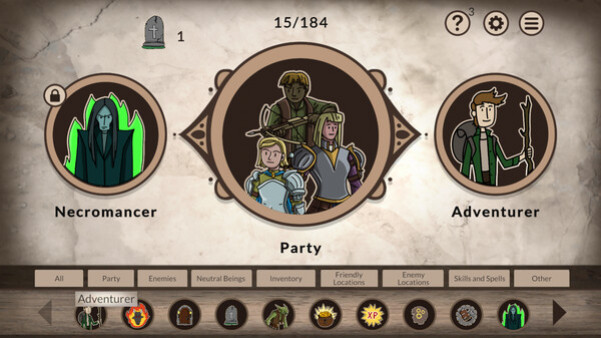 Игра RPG Alchemy, скриншот