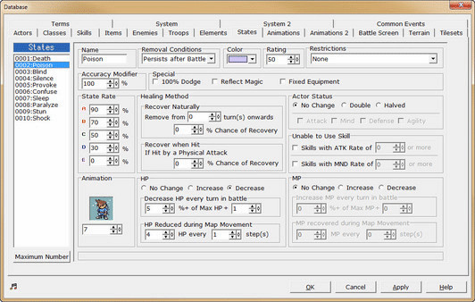Игра RPG Maker 2003, скриншот