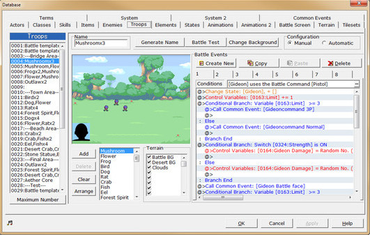 Игра RPG Maker 2003, скриншот