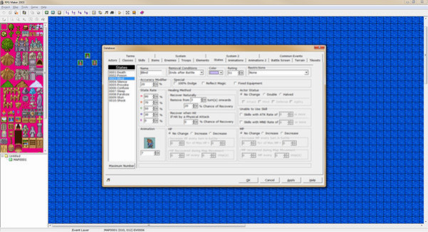 Игра RPG Maker 2003, скриншот