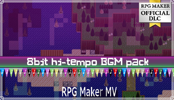 Игра RPG Maker MV - 8bit hi-tempo BGM pack, скриншот