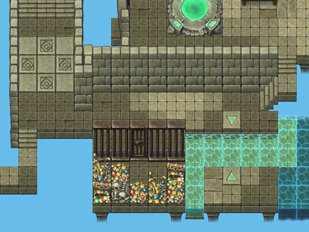Игра RPG Maker MV - Grid Map Tiles RPG Maker Edition, скриншот