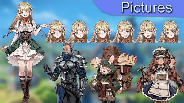 Игра RPG Maker MV - ISEKAI CREATORS Assets Pack, скриншот