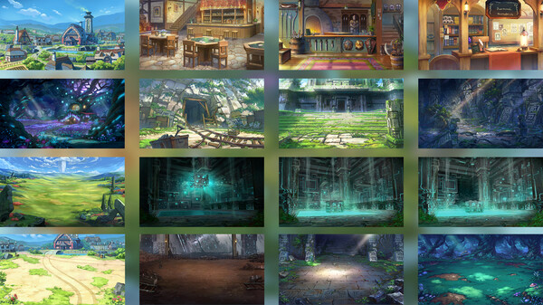 Игра RPG Maker MV - ISEKAI CREATORS Assets Pack, скриншот