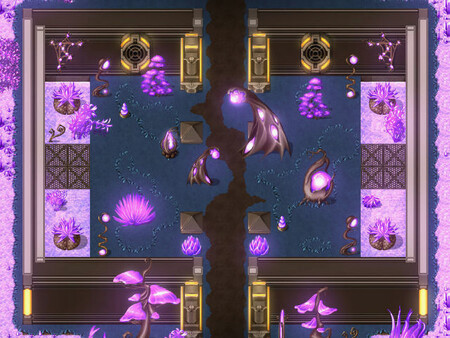 Игра RPG Maker MV - KR Alien Worlds Tileset, скриншот