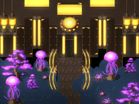 Игра RPG Maker MV - KR Alien Worlds Tileset, скриншот
