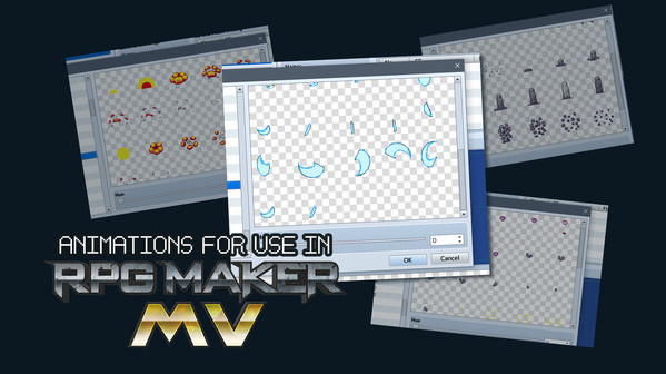 Игра RPG Maker MV - Pixel Animations, скриншот