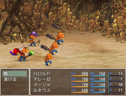Игра RPG Maker MV - 【Rdot】monsters vol.1, скриншот