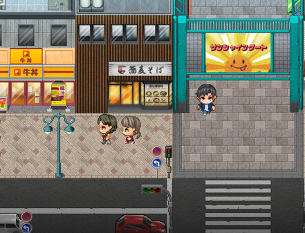 Игра RPG Maker MV - SERIALGAMES Living Good City Tileset, скриншот