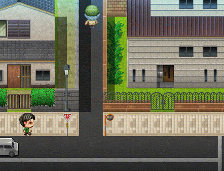 Игра RPG Maker MV - SERIALGAMES Living Good City Tileset, скриншот