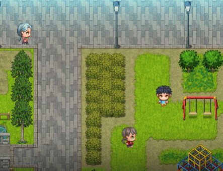 Игра RPG Maker MV - SERIALGAMES Living Good City Tileset, скриншот