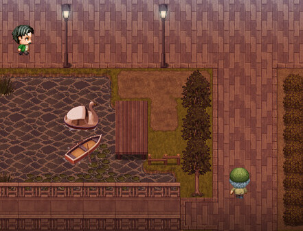 Игра RPG Maker MV - SERIALGAMES Living Good City Tileset, скриншот